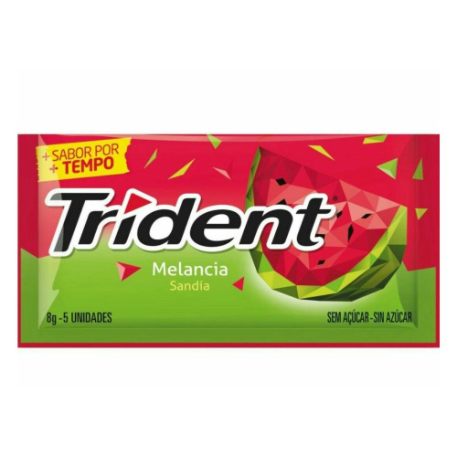 Chiclete - Melancia - 8g - Trident