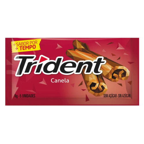 Chiclete - Sabor Canela - Trident