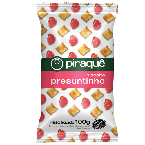 Biscoito Presuntinho - Pacote 100g - Piraquê