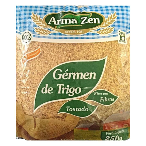 Gérmen de Trigo Tostado - Pacote 250g - Arma Zen