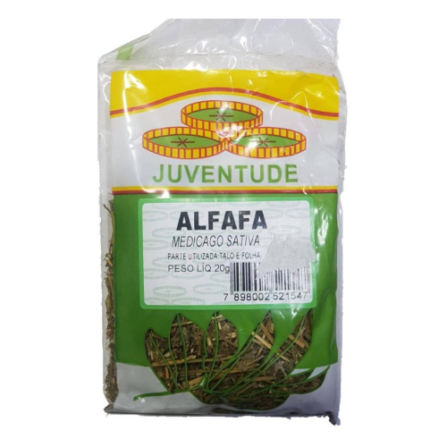 Erva de Alfafa - Pacote 20g - Juventude