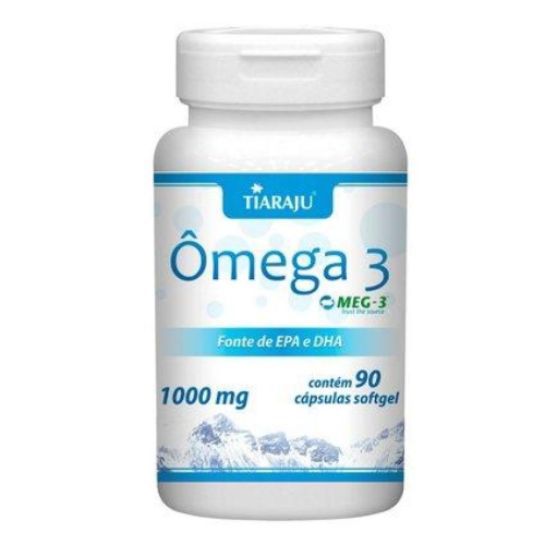 Ômega 3 - 90 Cápsulas de 1000mg - Tiaraju