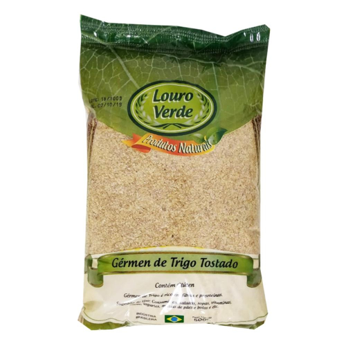 Gérmen de Trigo Tostado - Pacote 250g - Louro Verde