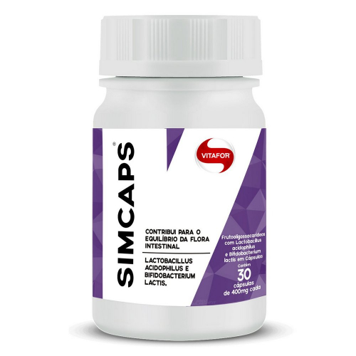 Simcaps - 30 Cápsulas de 400mg - Vitafor