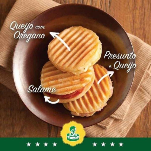 Panini - Sabor: Presunto e Queijo - Versão: Tradicional