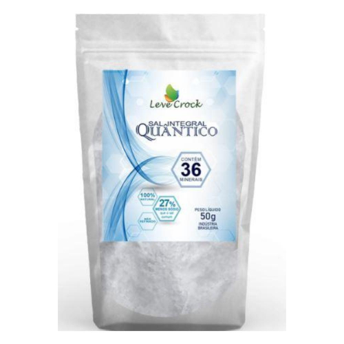 Sal Integral Quântico - Pacote 50g - Leve Crock