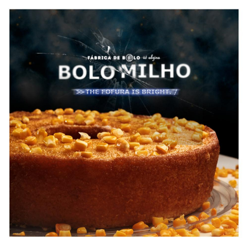 Bolo de Milho - Tam Pequeno - Vó Alzira