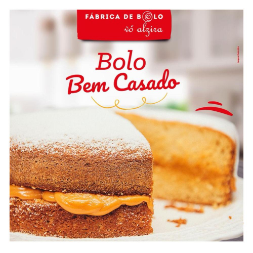 Bolo Bem Casado - Tam Pequeno - Vó Alzira