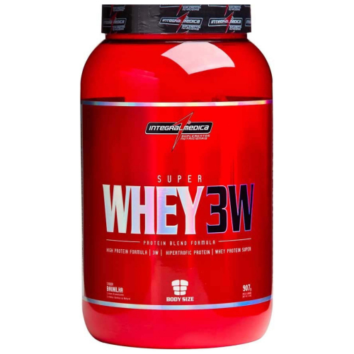 Whey 3w Super - Sabor Baunilha - Pote 907g - IntegralMedica