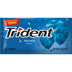 Chiclete - Sabor Hortelã - Trident