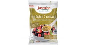 Farinha de Linhaça Dourada e Estabilizada - Pacote 200g - Jasmine