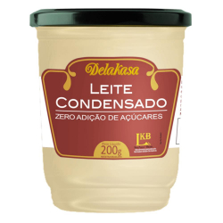 Leite Condensado- Zero Adição de Açúcares - 200g - Delakasa