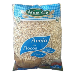 Aveia em Flocos Finos - Pacote 500g - Arma Zen