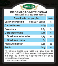 Farelo de Aveia Fino - Pacote 500g - Arma Zen