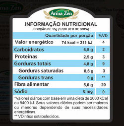 Farinha Linhaça Dourada - Pacote 200g - Arma Zen