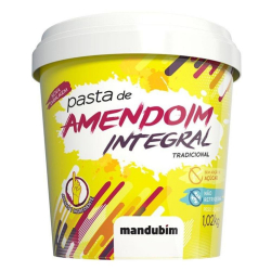 Pasta de Amendoim Integral - Pote 1020g - Mandubim