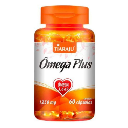 Ômega Plus 3,6,9 - 60 Cápsulas de 1250mg - Tiaraju