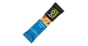 Barra biO2 Organic 7nuts - Sabor Coco + Castanha - Pacote 25g - biO2