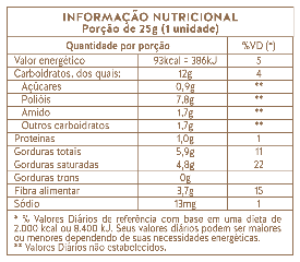 Barrinha de Alfarroba com Coco - Pacote 25g - Carob House