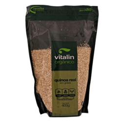 Quinoa Real em Grãos - Pacote 400g - Vitalin Orgânico