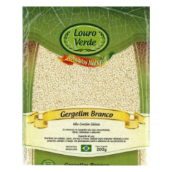 Gergelim Branco - Pacote 200g - Louro Verde