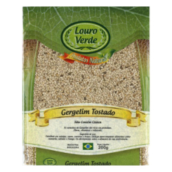 Gergelim Tostado - Pacote 200g - Louro Verde