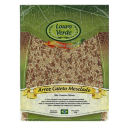 Arroz Cateto Mesclado - Pacote 1kg - Louro Verde