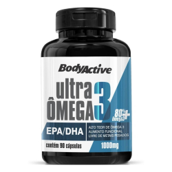 Ultra-Ômega 3 - 90 Cápsulas de 1000mg - BodyActive