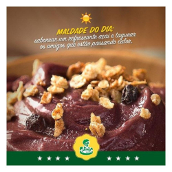 Exclusividade da Casa - Açaí Natural na Tigela - 300ml