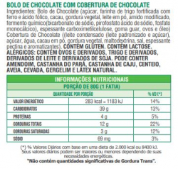 Doces da Casa - Fatia de Bolo de Chocolate