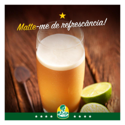 Bebidas Frias: Chás - Mate com Leite - Copo 400ml