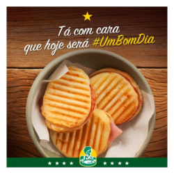 Panini - Sabor: Queijo Branco - Versão: Multigrãos