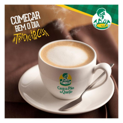 Promoção - Fatia de Bolo de Milho + Café com Leite Grande