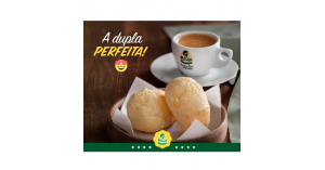 Promoção - 2 Pães de Queijo (Tradicional) + Café com Leite Grande