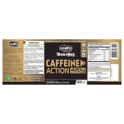 Cafeína - 60 Cápsulas de 420mg - Bodyage