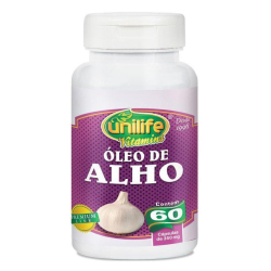 Óleo de Alho - 60 Cápsulas de 350mg - Unilife