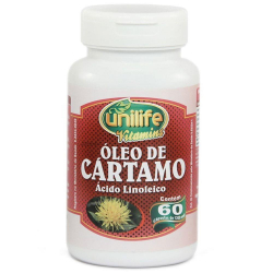 Óleo de Cártamo - 60 Cápsulas de 1200mg - Unilife