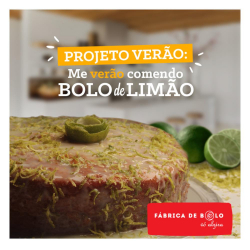 Bolo de Limão - Tam Pequeno - Vó Alzira