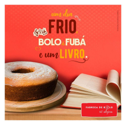 Bolo de Fubá - Tam Grande - Vó Alzira