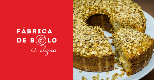 Bolo de Banana com Granola - Tam Pequeno - Vó Alzira