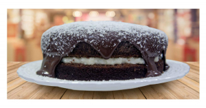 Bolo de Chocolate com Recheio de Beijinho - Tam Tradicional - Vó Alzira