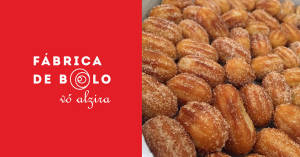 Salgadinhos Fritos Congelados - Churros de Doce de Leite - Pacote com 20 Unid - Vó Alzira