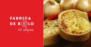 Salgadinhos Assados -  Quiche de Cebola - Pacote com 15 Unid - Vó Alzira