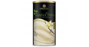 Veggie Protein - Sabor Baunilha - Pote 450g - Essential Nutrition