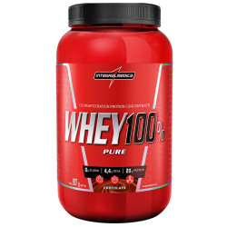 Whey 100% Pure - Sabor Chocolate - Pote 907g - IntegralMedica