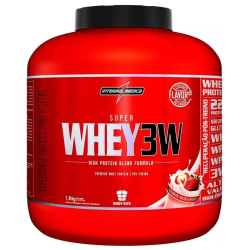 Whey 3w Super - Sabor Morango - Pote 1,8kg - IntegralMedica