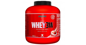 Whey 3w Super - Sabor Morango - Pote 1,8kg - IntegralMedica