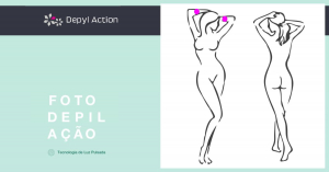 Depilação Feminina de Antebraços com Luz Pulsada Depyl Action